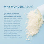 WonderCow Bovine Colostrum Superfood Creamer Powder w/Organic Lions Mane Mushroom & Coconut Milk Powder MCTs | Functional Sugar Free Keto Coffee, Smoothie & Drink Mix Unsweetened