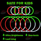 Wondrus Bulk Glow Sticks Set – 300-Piece Party Favors with Necklaces & Bracelets for Kids