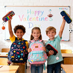 Wonfirang 24-Pack Kids Party Favors: Sports Keychains & Valentines Cards for Classrooms