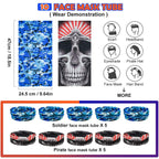 Wordot Nerf Party Kit: 10 Kids Pack with Glasses, Masks & 200 Darts