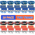 Wordot Nerf Party Kit: 10 Kids Pack with Glasses, Masks & 200 Darts