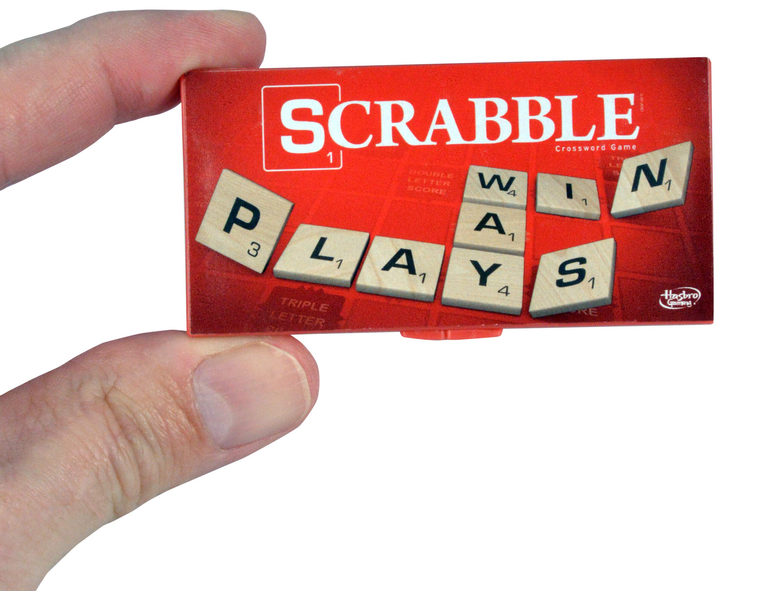 World's Smallest Board Games Set of 4 — Scrabble, Monopoly, Operation & Candy Land (Bundle)