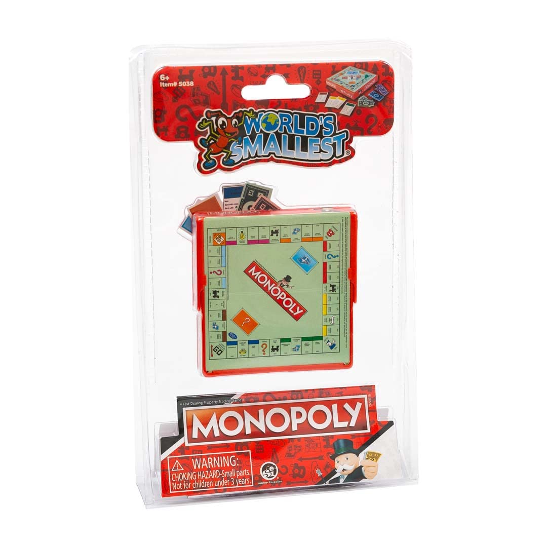 World's Smallest Monopoly: Pocket-Sized 2-Player Edition