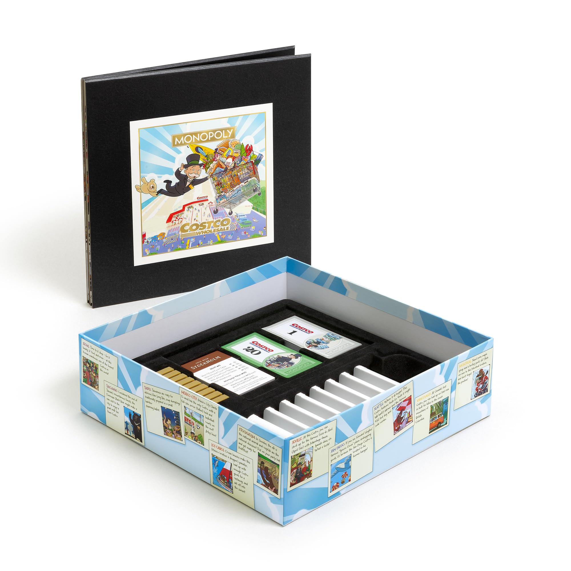 WS Game Company Monopoly Costco Edition – Costco-Themed Family Board Game