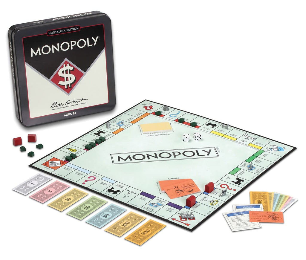 Monopoly Nostalgia Tin Edition by WS Game Company — Vintage 1937 Style