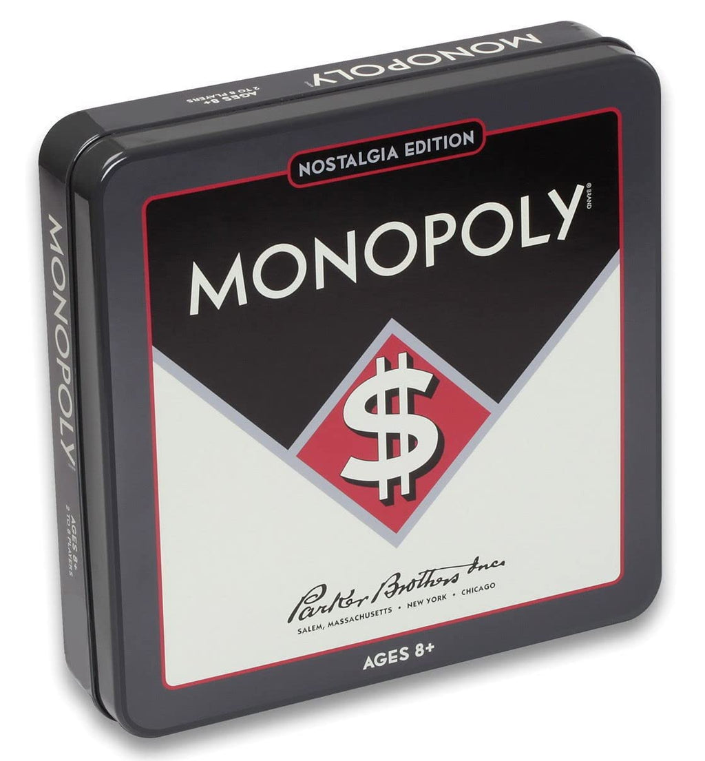 Monopoly Nostalgia Tin Edition by WS Game Company — Vintage 1937 Style