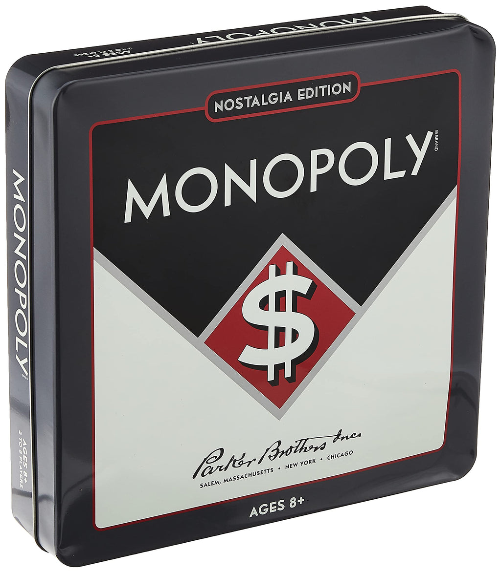 Monopoly Nostalgia Tin Edition by WS Game Company — Vintage 1937 Style