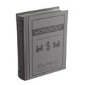 WS Game Company Monopoly Vintage Bookshelf Edition — Premium Linen Book Box with Retro Graphics