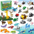 WuNian 30 Packs Animal Building Blocks Party Favors – 888 Pieces for Kids