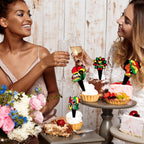 Wuhuzsm 36Pcs Black History Cupcake Toppers – Juneteenth & June 19th Decor