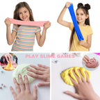 WUJYLY 64-Piece Mini Slime Kit – Butter Slime Party Favors & Classroom Prizes