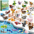 WuNian 30-Pack Animal Building Blocks Party Favors – 919 PCS for Kids