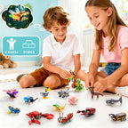 WuNian 30-Pack Animal Building Blocks Party Favors – 919 PCS for Kids