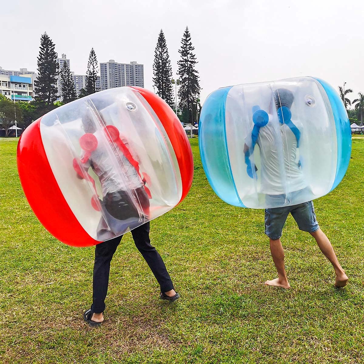 Sunshine-Mall 48in Bumper Sumo Ball – Wearable Inflatable Zorb for Adults & Kids | Wuzeautk