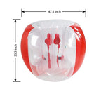 Sunshine-Mall 48in Bumper Sumo Ball – Wearable Inflatable Zorb for Adults & Kids | Wuzeautk