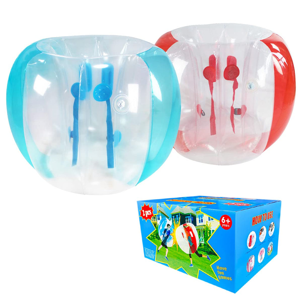 Sunshine-Mall 48in Bumper Sumo Ball – Wearable Inflatable Zorb for Adults & Kids | Wuzeautk
