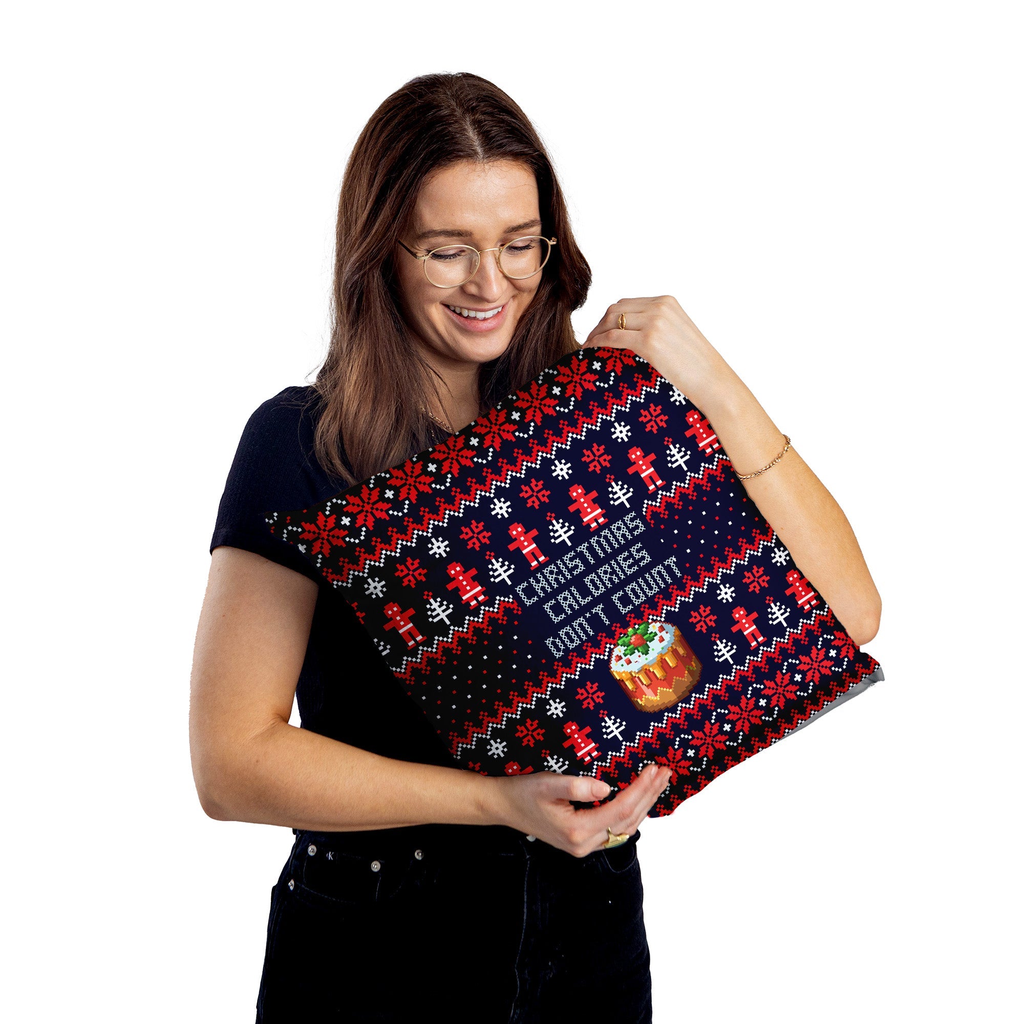 Christmas Calories don't Count! - Cushion - Two Sizes