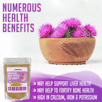 XPRS Nutra Organic Milk Thistle Seed Powder 16oz – Silymarin & Antioxidants