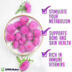 XPRS Nutra Organic Milk Thistle Seed Powder 16oz – Silymarin & Antioxidants