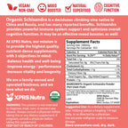 XPRS Nutra Organic Schisandra Berry Powder Extract | USDA Organic, Cognition & Immunity (16 oz)