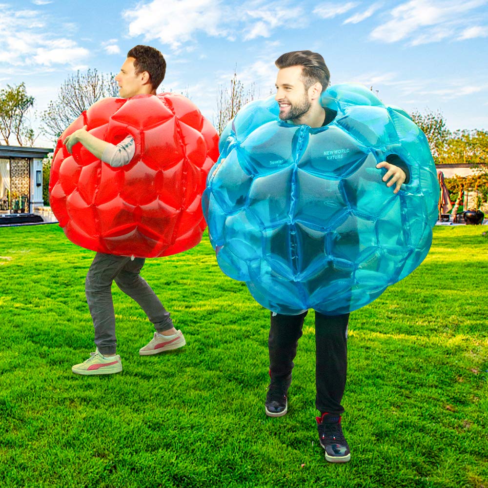 XXBEN 36-Inch Inflatable Bumper Balls 2-Pack | Tear-Resistant PVC Backyard Fun