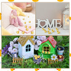 Yaocom 150 Pcs Mini Golden Duck Figurines – DIY Decor & Party Favors