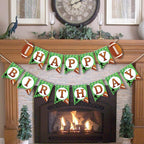 Yasmart Life Football Birthday Banner – Party Decorations & Flags