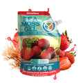 Yemayá Bio-Meeresmoos-Gel – Wildgesammeltes rohes Seemoos, Erdbeere, 450 g