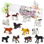 Yeonha Toys 82-Piece Animal Toy Set | Realistic Mini Figures for Sensory Play, Party Favors, Cake Toppers