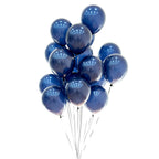YicUik Navy Blue 5in Balloons – 100pcs Latex Party Decor