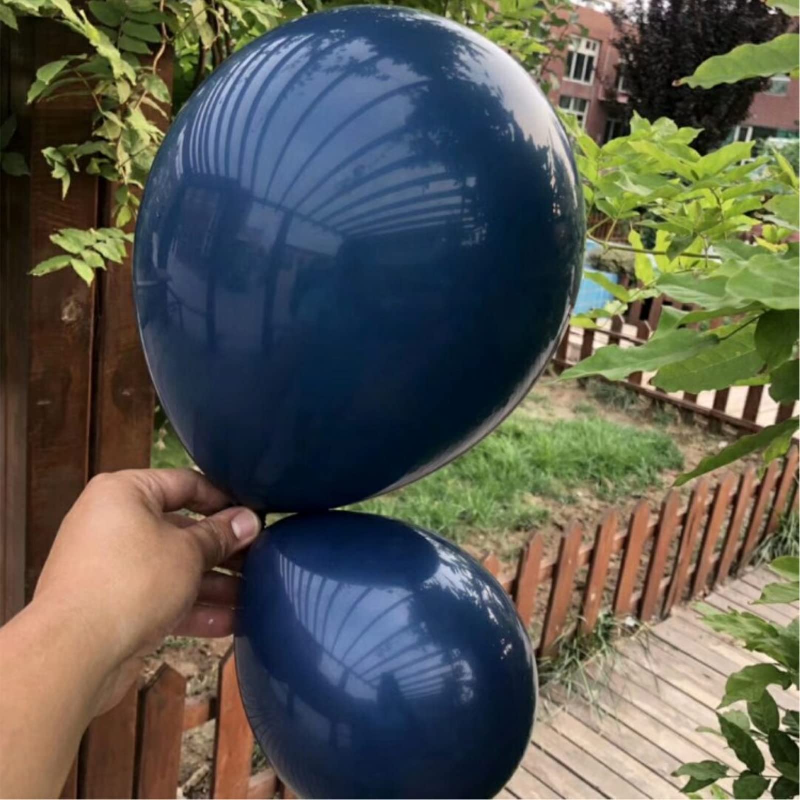 YicUik Navy Blue 5in Balloons – 100pcs Latex Party Decor