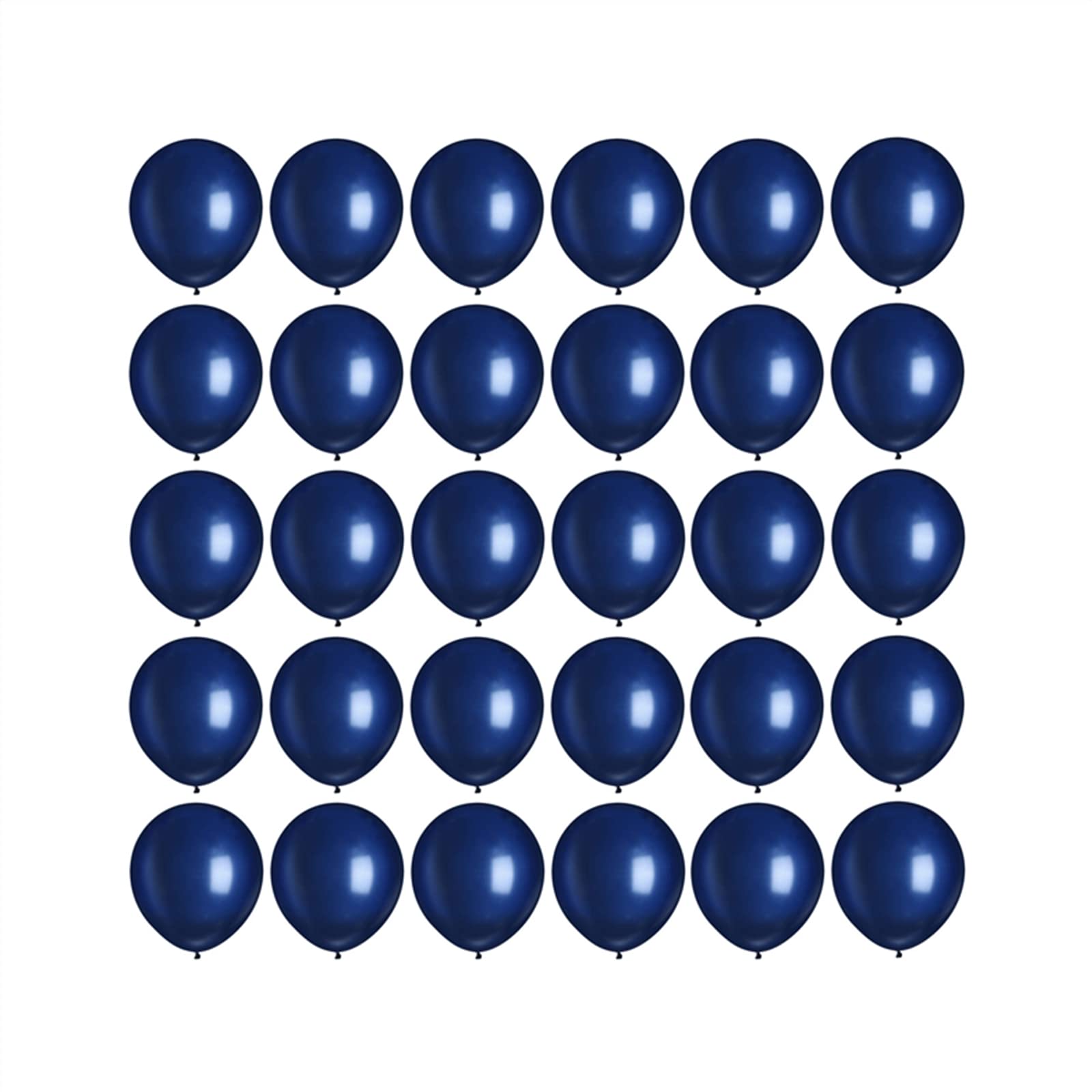 YicUik Navy Blue 5in Balloons – 100pcs Latex Party Decor