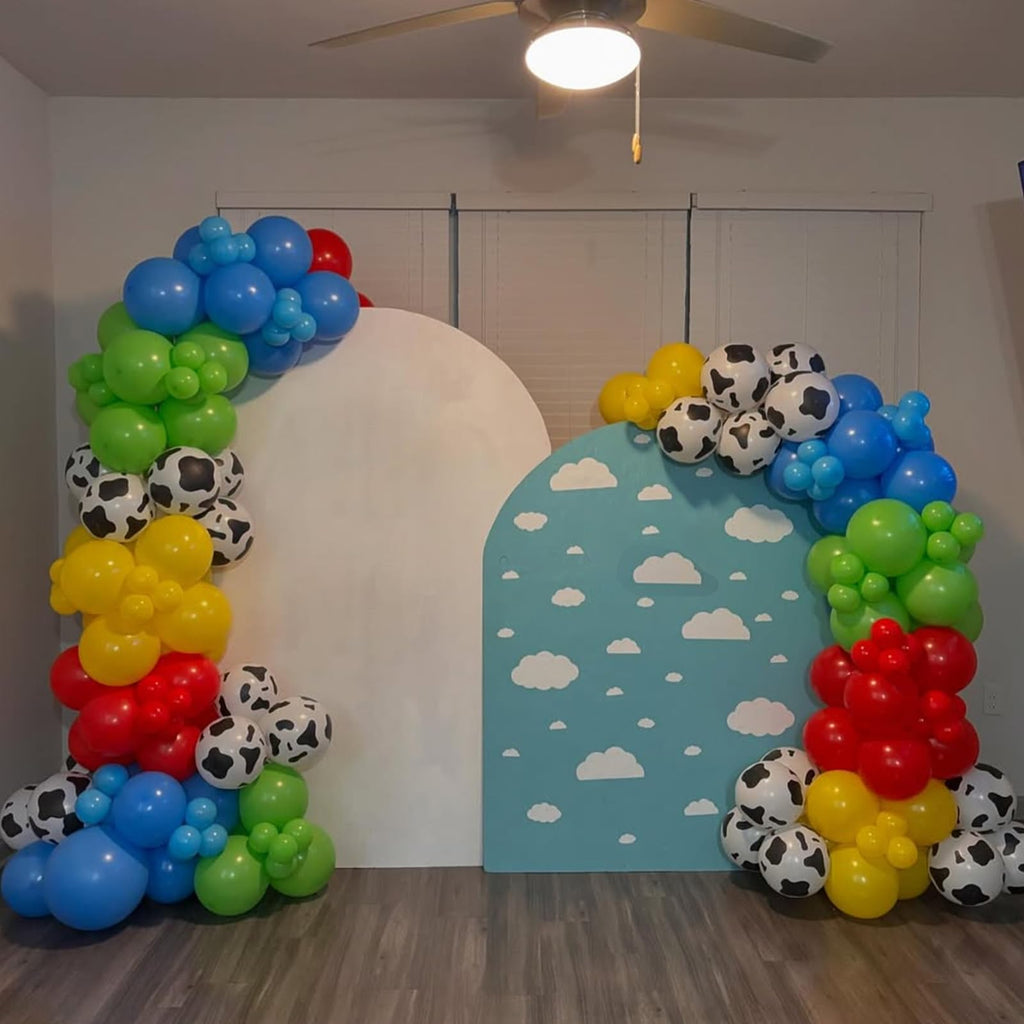 Toy Inspired Story Balloons – 67pc Latex Balloon Kit for Kids Birthday Parties | YMSZ