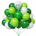 YMSZ Green Balloons Set – 67pcs 12-inch latex balloons for Birthday, St. Patrick's Day, Graduation, Baby Showers & Jungle Parties