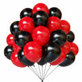 YMSZ Red & Black Latex Balloons – 67 Pack, 12-Inch Party Balloons for Birthdays & Celebrations