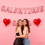 YNITSED Galentines Gang Rose Gold Letter Banner – 16in Galentines Decor