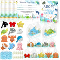 Yoloodayy 85 Pcs Ocean Animal Party Favors — Plush Sea Animals & Gift Boxes