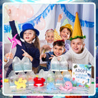 Yoloodayy 85 Pcs Ocean Animal Party Favors — Plush Sea Animals & Gift Boxes