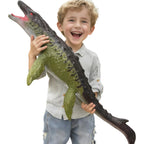 YONGJULE 32-Inch Mosasaurus Inflatable Dinosaur Toy – Large Soft Dino for Kids 3-5, Birthday Party Decor & Gift