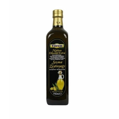 Yorem Extra Virgin Olive Oil Sizma Zeytinyagi Glass 750ml