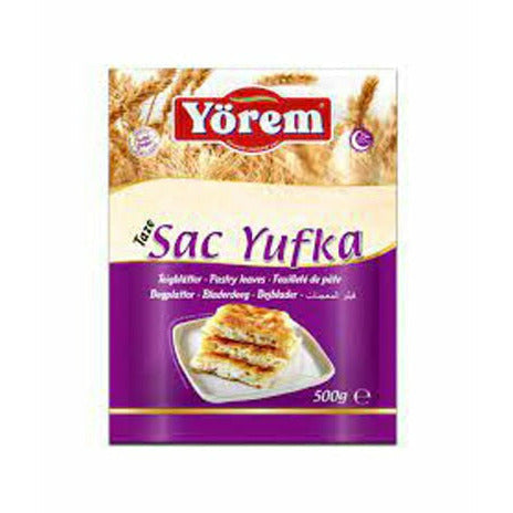 Yorem Filo Pastry Leaves Taze Sac Yufka Pack 500g
