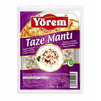 Yorem Taze Manti Fresh Turkish Dumplings Pack 500g