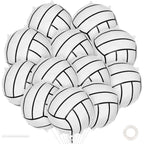 YOTHORN 12 Pcs Volleyball Foil Balloons - 18 Inch Party Decor