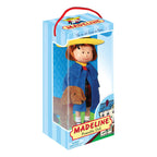 YOTTOY Madeline Collection: Poseable 8” Madeline Doll + Genevieve Soft Toy in Take-Along Box