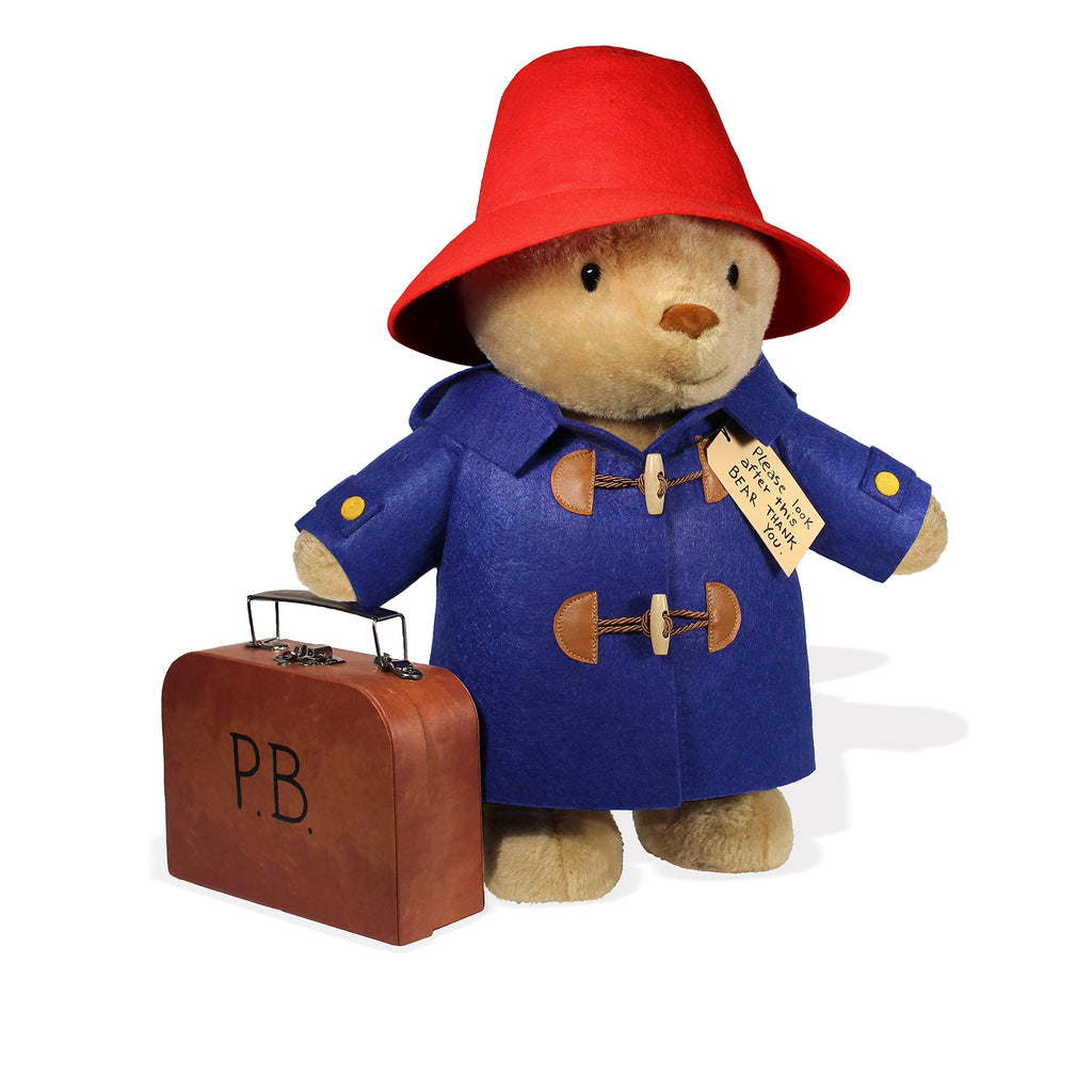 YOTTOY Paddington Bear Collection - 16-inch Plush with Suitcase