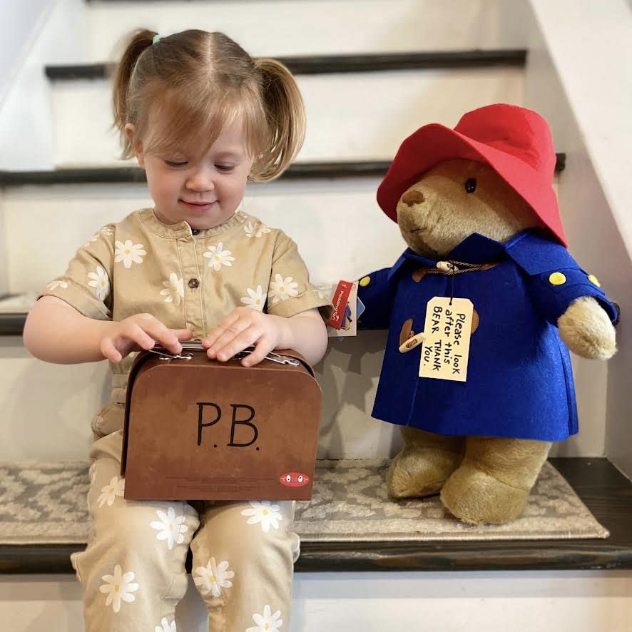 YOTTOY Paddington Bear Collection - 16-inch Plush with Suitcase
