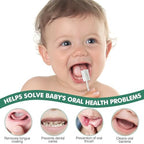 Yruzqne 104Pcs Baby Tongue Cleaner & Infant Toothbrush Set