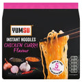 Yumsu Instant Noodles Chicken Curry Flavour 5 x 70g (Case of 12)