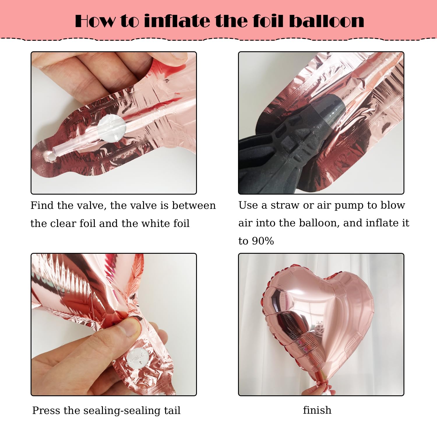 YWWSNSE Rose Gold Birthday Decorations | 3D Foil Banner, Crown & Balloons