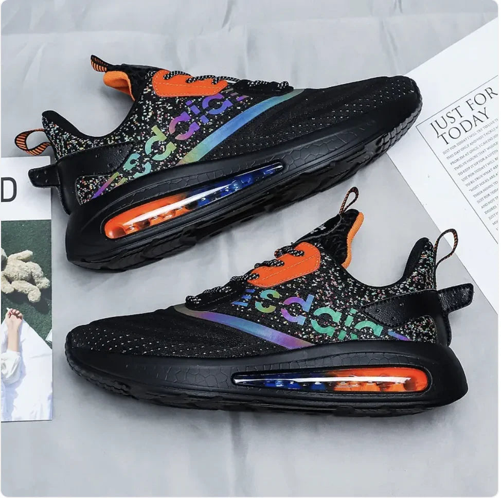 Men's AirLite Gradient Sneakers with 3D Weave
